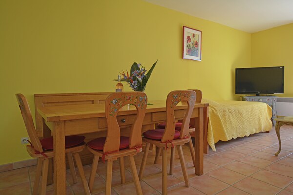 Foto van Saint-Maximin: zwembad en rust - Vakantiehuis in Saint-Maximin - DiningRoom