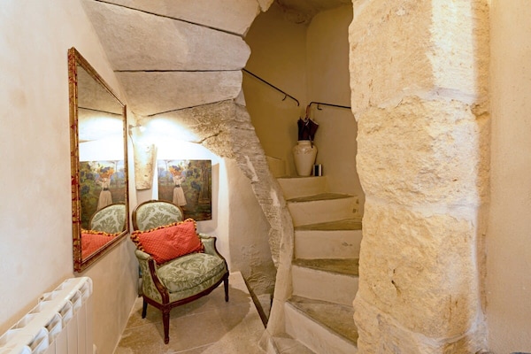 Foto van Appartement met verwarmd zwembad in Uzès - Vakantiehuis in Uzès - Landing