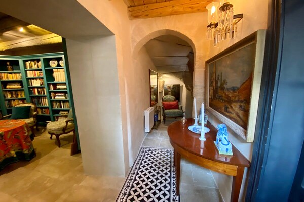Foto van Appartement met verwarmd zwembad in Uzès - Vakantiehuis in Uzès - Ambiance