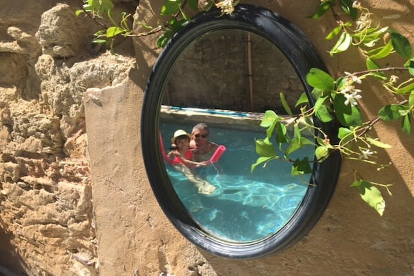 Foto van Appartement met verwarmd zwembad in Uzès - Vakantiehuis in Uzès - Ambiance