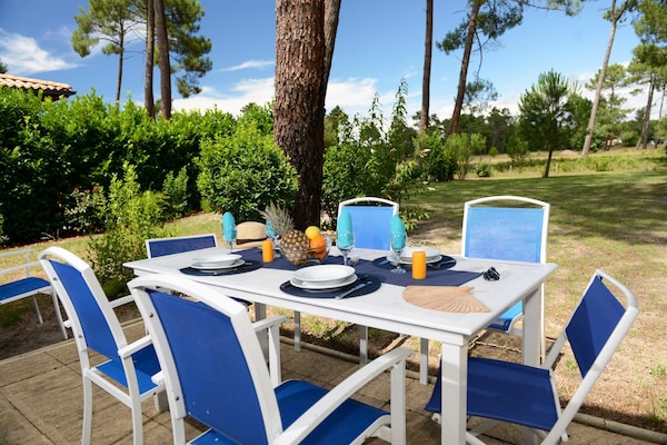 Foto van Villa in Frankrijk met Golfbaan & Zwembad - Vakantiehuis in Gujan Mestras - TerraceBalcony