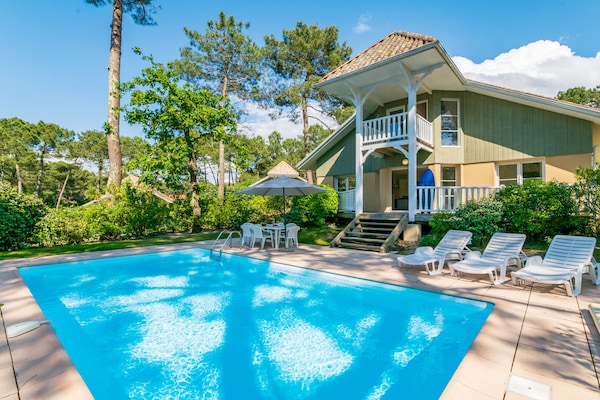 Foto van Villa voor 6 personen met zwembad - Vakantiehuis in Lacanau - PoolOfHouse