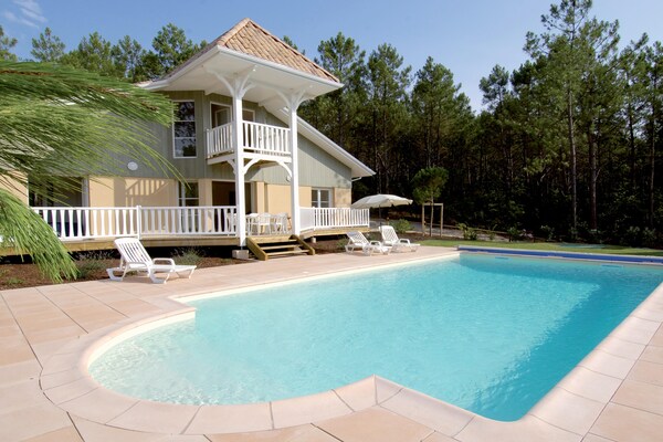 Foto van Villa voor 6 personen met zwembad - Vakantiehuis in Lacanau - PoolOfHouse