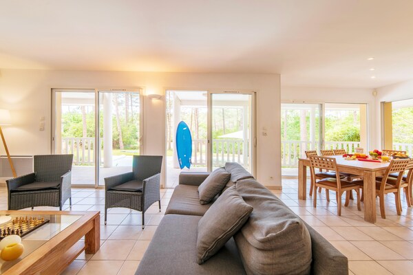 Foto van Superior villa in Lacanau - Vakantiehuis in Lacanau-Ocean - LivingRoom