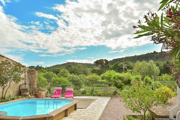 Foto van Vakantiehuis in Félines-Minervois met Zwembad - Vakantiehuis in Félines-Minervois - PoolOfHouse