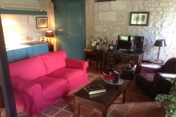 Foto van Schuilplaats aan de rivier in Cinais - Vakantiehuis in Cinais - LivingRoom