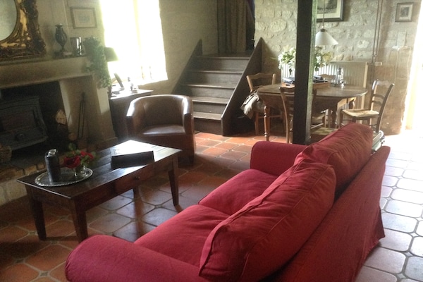 Foto van Schuilplaats aan de rivier in Cinais - Vakantiehuis in Cinais - LivingRoom
