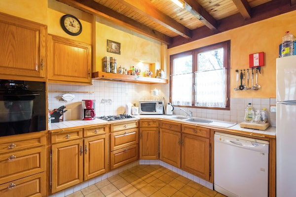Foto van Vakantiehuis met zwembad - Vakantiehuis in Ste-Eulalie en Born - Kitchen