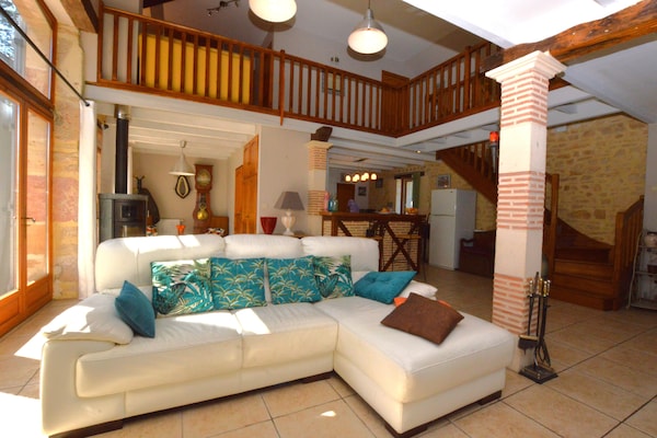 Foto van Familie-retraite in Thédirac - Vakantiehuis in Thedirac - LivingRoom