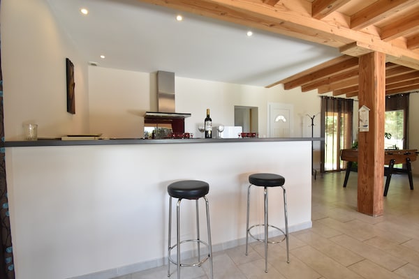 Foto van Vakantiehuis met privé zwembad in Montcléra - Vakantiehuis in Montcléra - Kitchen