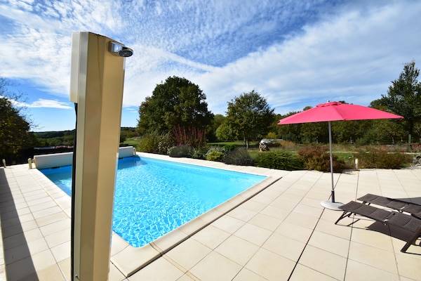Foto van Vakantiehuis met privé zwembad in Montcléra - Vakantiehuis in Montcléra - PoolOfHouse