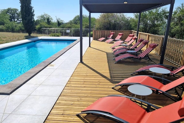 Foto van Prachtig gerenoveerde villa voor 10 gasten - Vakantiehuis in Couzou - PoolOfHouse