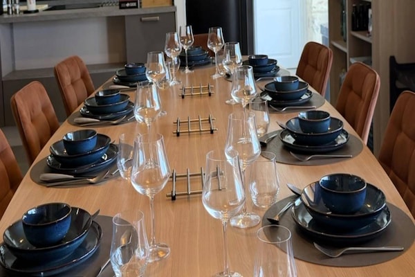 Foto van Prachtig gerenoveerde villa voor 10 gasten - Vakantiehuis in Couzou - DiningRoom