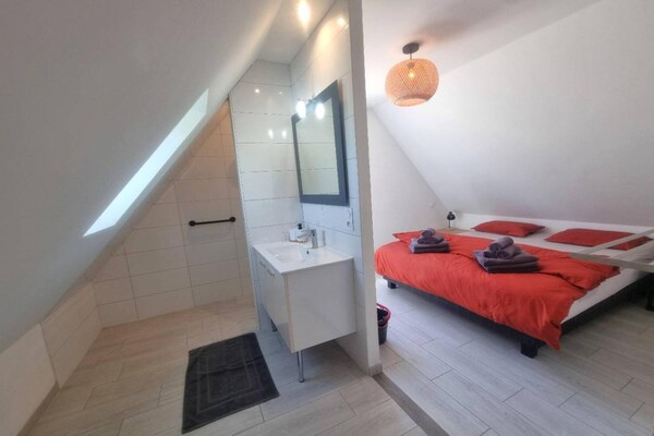 Foto van Prachtig gerenoveerde villa voor 10 gasten - Vakantiehuis in Couzou - BedRoom