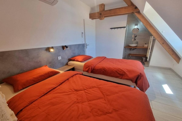 Foto van Prachtig gerenoveerde villa voor 10 gasten - Vakantiehuis in Couzou - BedRoom