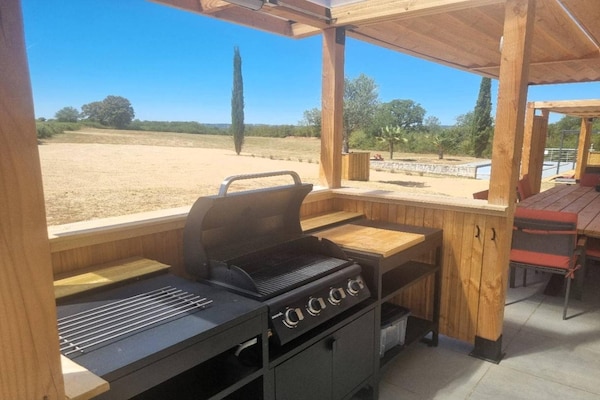 Foto van Prachtig gerenoveerde villa voor 10 gasten - Vakantiehuis in Couzou - Facilities