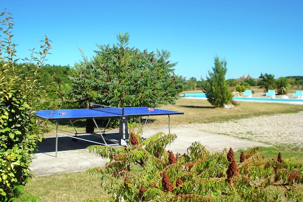 Foto van Panoramische villa aan het zwembad - Vakantiehuis in La Croix-Blanche - Facilities