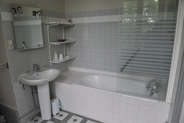 Foto van Huis in Bourgondië met Privézwembad - Vakantiehuis in Saint Aubin sur Loire - BathRoom