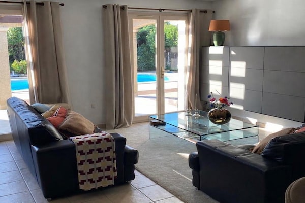 Foto van Vrijstaande familievilla in Les Cammazes - Vakantiehuis in Les Cammazes - LivingRoom