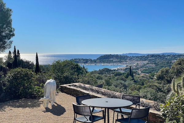 Foto van Villa in Cavalaire met Zeezicht & Zwembad - Vakantiehuis in Cavalaire sur Mer - ViewWinter