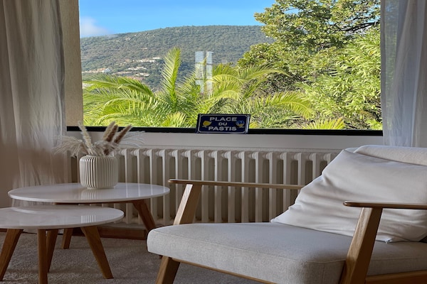 Foto van Villa in Cavalaire met Zeezicht & Zwembad - Vakantiehuis in Cavalaire sur Mer - Ambiance