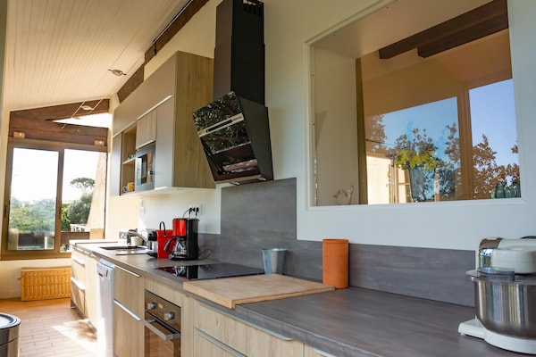 Foto van Villa in Cavalaire-sur-Mer met uitzicht op zee - Vakantiehuis in Cavalaire-sur-Mer - Kitchen
