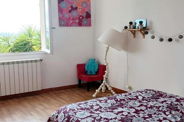 Foto van Villa met privézwembad, tuin en panoramisch - Vakantiehuis in Draguignan - BedRoom