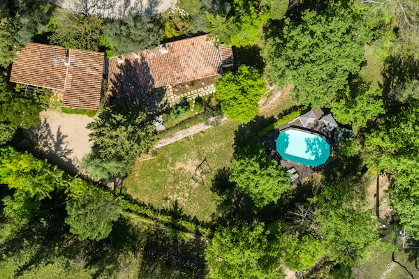 Foto van Provençaals huis in Seillans met zwembad - Vakantiehuis in Seillans - ExteriorSummer