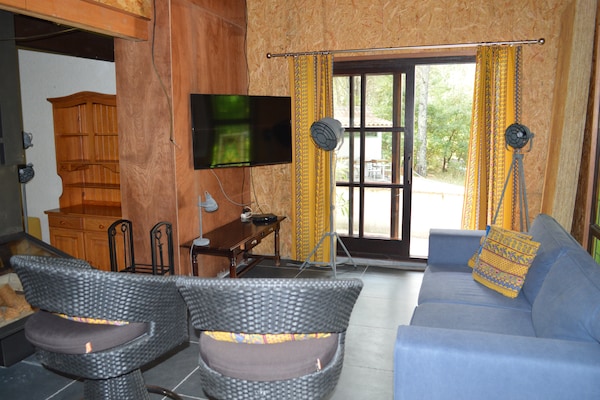 Foto van Vakantiehuis in Fayence met privézwembad - Vakantiehuis in Fayence - LivingRoom