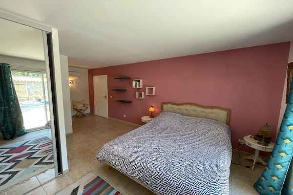 Foto van Villa in Vidauban met Zwembad en BBQ - Vakantiehuis in Vidauban - BedRoom