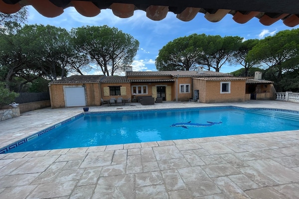 Foto van Villa in Vidauban met Zwembad en BBQ - Vakantiehuis in Vidauban - ExteriorSummer