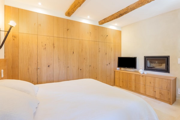 Foto van Voormalige schaapskooi met zwembad in Cotignac - Vakantiehuis in Cotignac - BedRoom