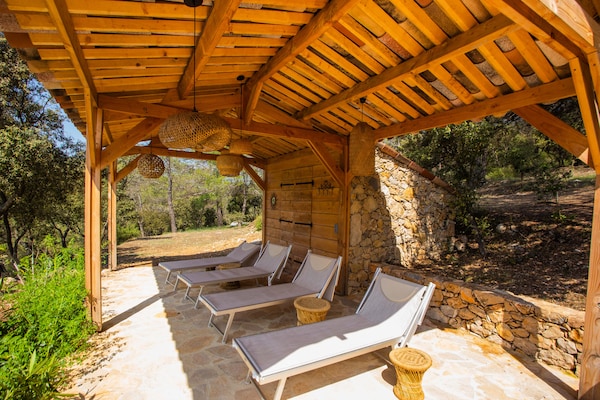 Foto van Voormalige schaapskooi met zwembad in Cotignac - Vakantiehuis in Cotignac - GardenSummer
