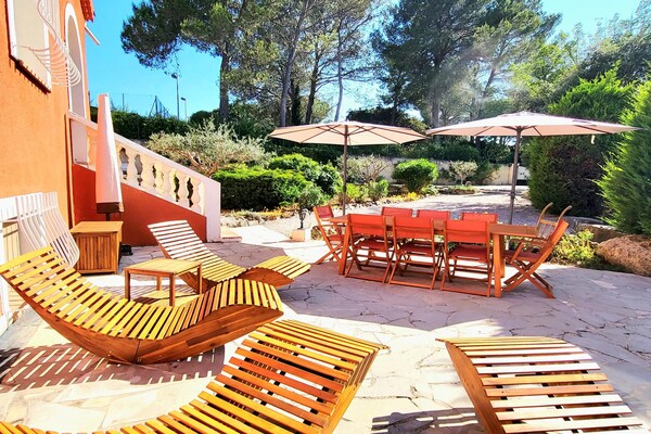 Foto van Villa Christine, met zwembad en uitzicht - Vakantiehuis in Carcès - GardenSummer