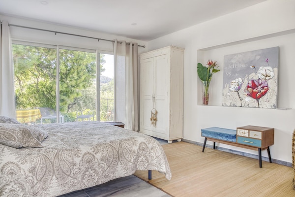 Foto van Villa in La Cadière-d'Azur met Zwembad - Vakantiehuis in La Cadière-d'Azur - BedRoom