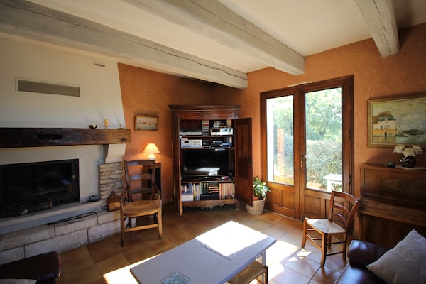 Foto van Vrijstaand vakantiehuis in Roussillon - Vakantiehuis in Roussillon - LivingRoom
