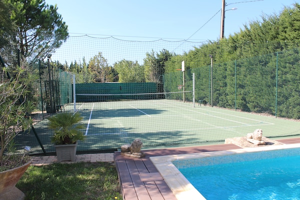Foto van Vakantiehuis in Provence met Zwembad & Tennis - Vakantiehuis in Piolenc - Facilities