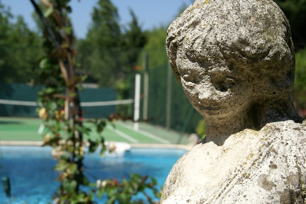Foto van Vakantiehuis in Provence met Zwembad & Tennis - Vakantiehuis in Piolenc - Ambiance