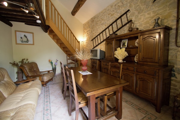 Foto van Vakantiehuis in Provence met Zwembad & Tennis - Vakantiehuis in Piolenc - LivingRoom