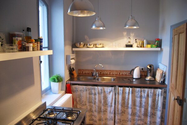 Foto van Landgoed met gedeeld zwembad en jeu de - Vakantiehuis in Valréas - Kitchen