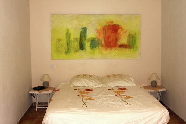 Foto van Landgoed met gedeeld zwembad en jeu de - Vakantiehuis in Valréas - BedRoom