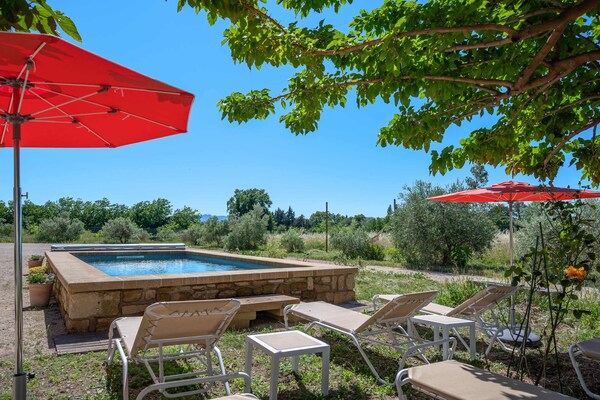 Foto van Landgoed met 5 slaapkamers nabij Rhône-wijngaarden - PoolOfHouse
