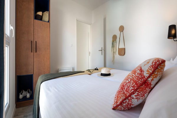 Foto van Schilderachtige duplex-oase voor 6 personen - Vakantiehuis in Les Sables-d'Olonne - BedRoom