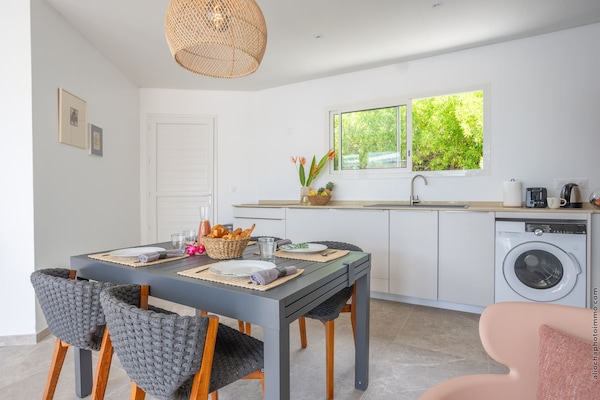 Foto van Chique villa met zwembad en strandtoegang - Vakantiehuis in Sainte-Luce - Kitchen