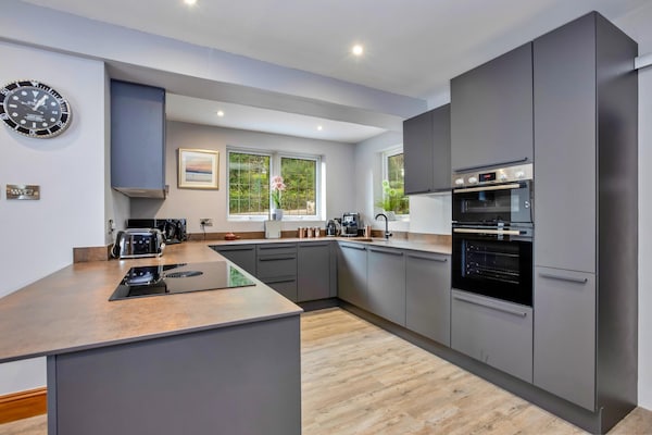 Foto van Landhuis met uitzicht op de oceaan en jacuzzi - Vakantiehuis in Torquay - Kitchen