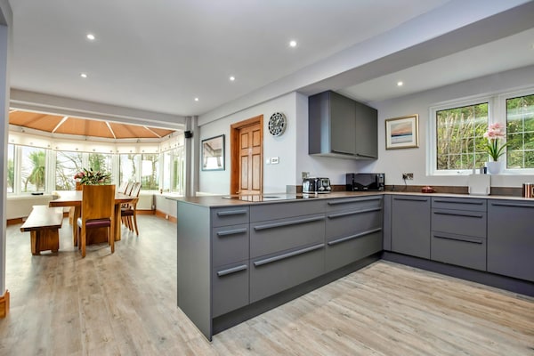 Foto van Landhuis met uitzicht op de oceaan en jacuzzi - Vakantiehuis in Torquay - Kitchen