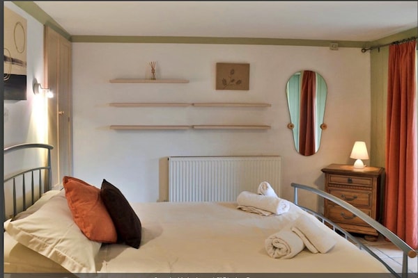 Foto van Landhuis met uitzicht op de oceaan en jacuzzi - Vakantiehuis in Torquay - BedRoom