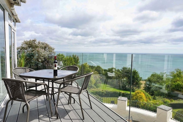 Foto van Landhuis met uitzicht op de oceaan en jacuzzi - Vakantiehuis in Torquay - TerraceBalcony