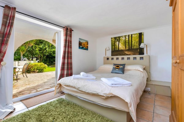 Foto van Landhuis met uitzicht op de oceaan en jacuzzi - Vakantiehuis in Torquay - BedRoom