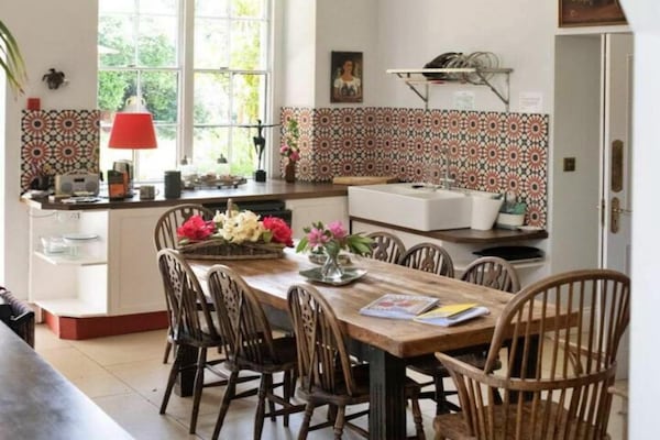 Foto van Landhuis met sauna en snooker - Vakantiehuis in Chulmleigh - DiningRoom